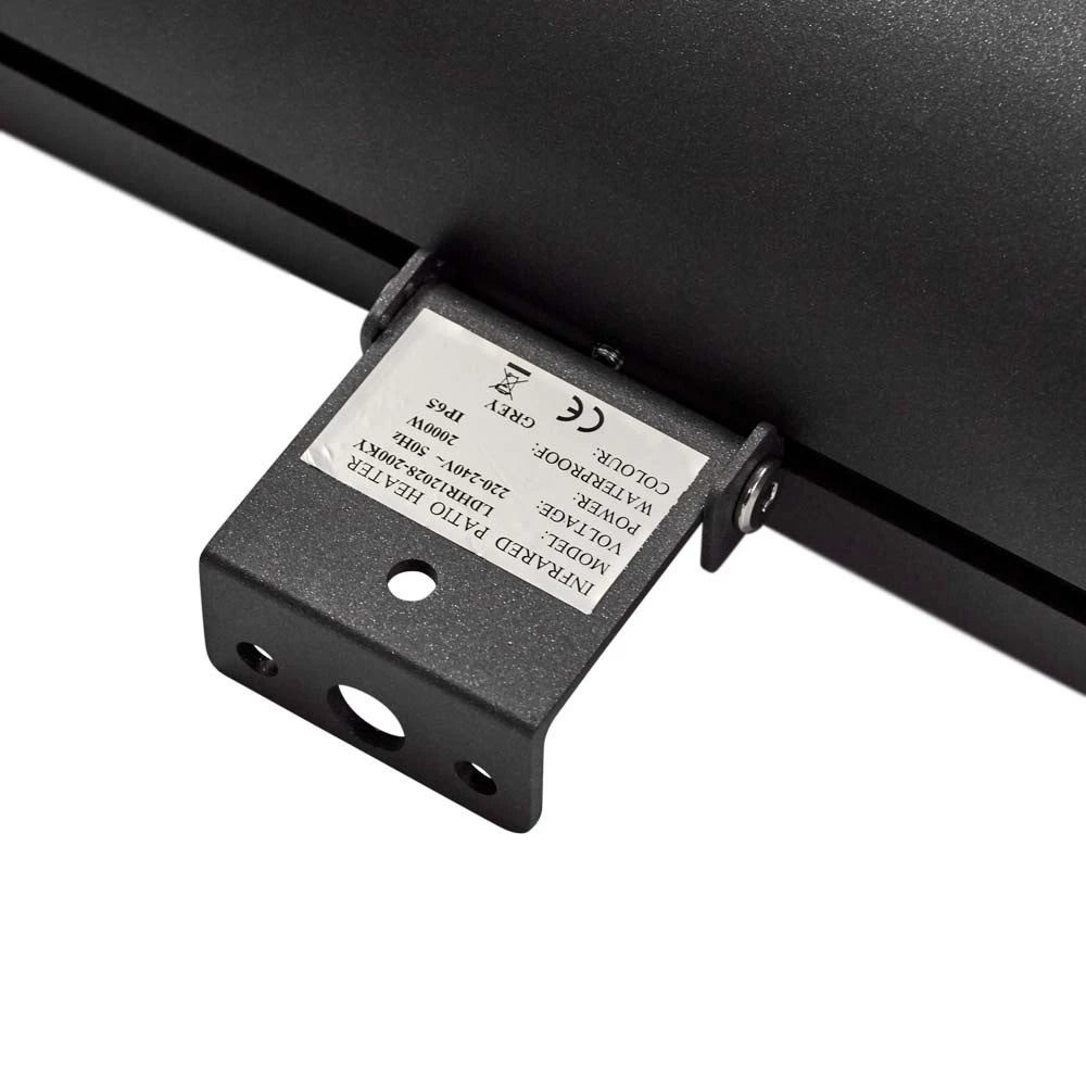 Grzejnik tarasowy Heat1 Eco High-line 1500W Antracit