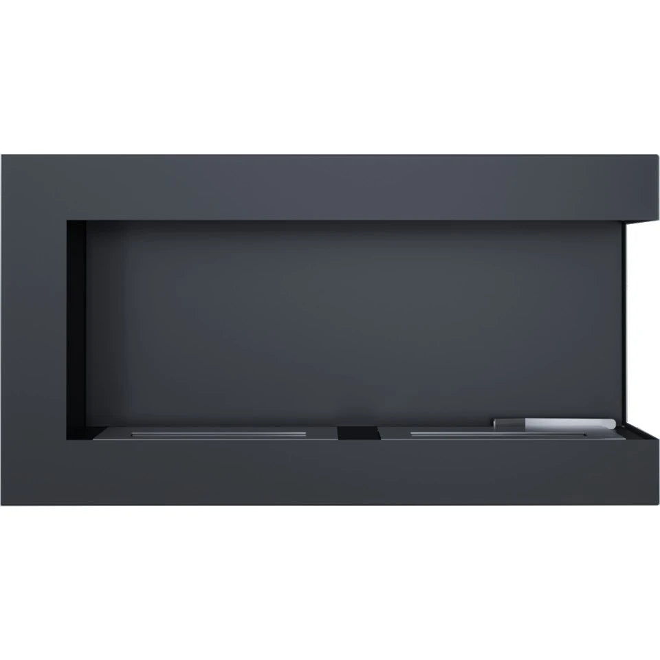 Biokominek narożny 90 cm, prawy