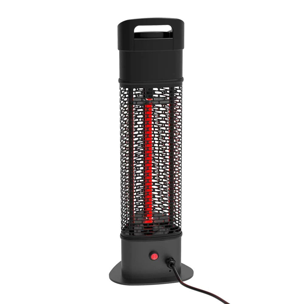 Grzejnik tarasowy podblatowy model 1200 W, GT, czarny
