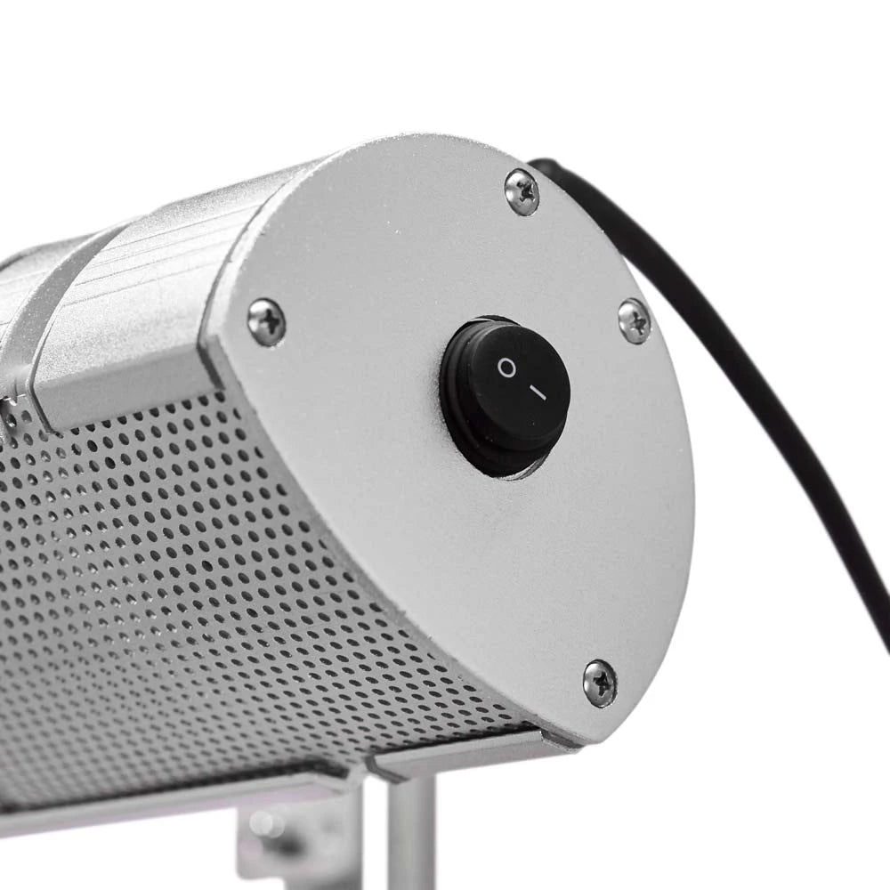 Grzejnik tarasowy wolnostojący 1500 W, GT, srebrny