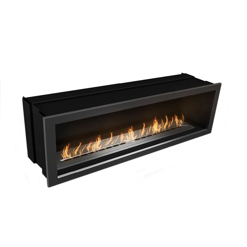 Icon Fires Slimline Firebox SFB1350 - Stalowy
