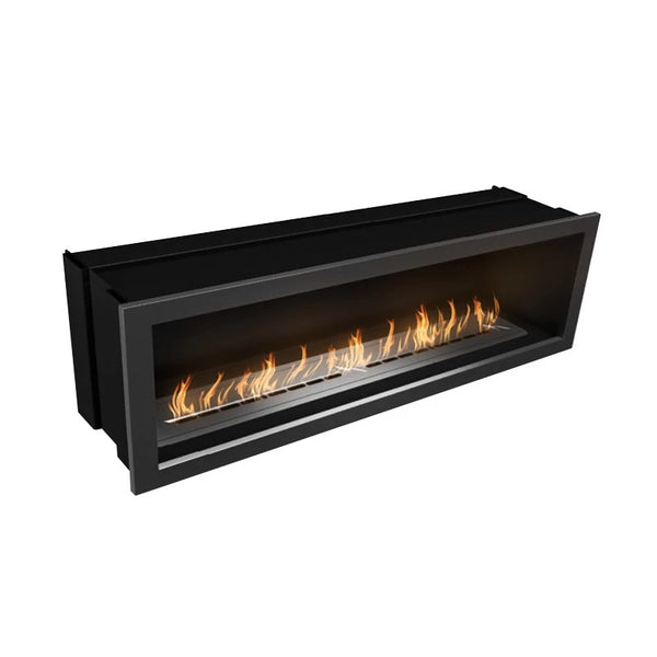 Icon Fires Slimline Firebox SFB1100 - Stalowy