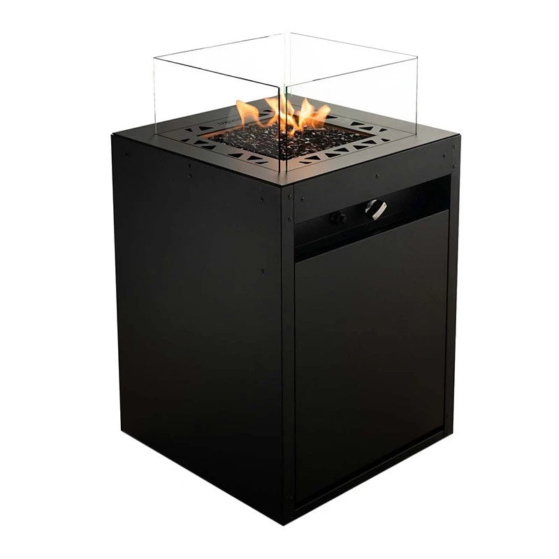 Planika Square Outdoor gas fireplace for LPG gas canister