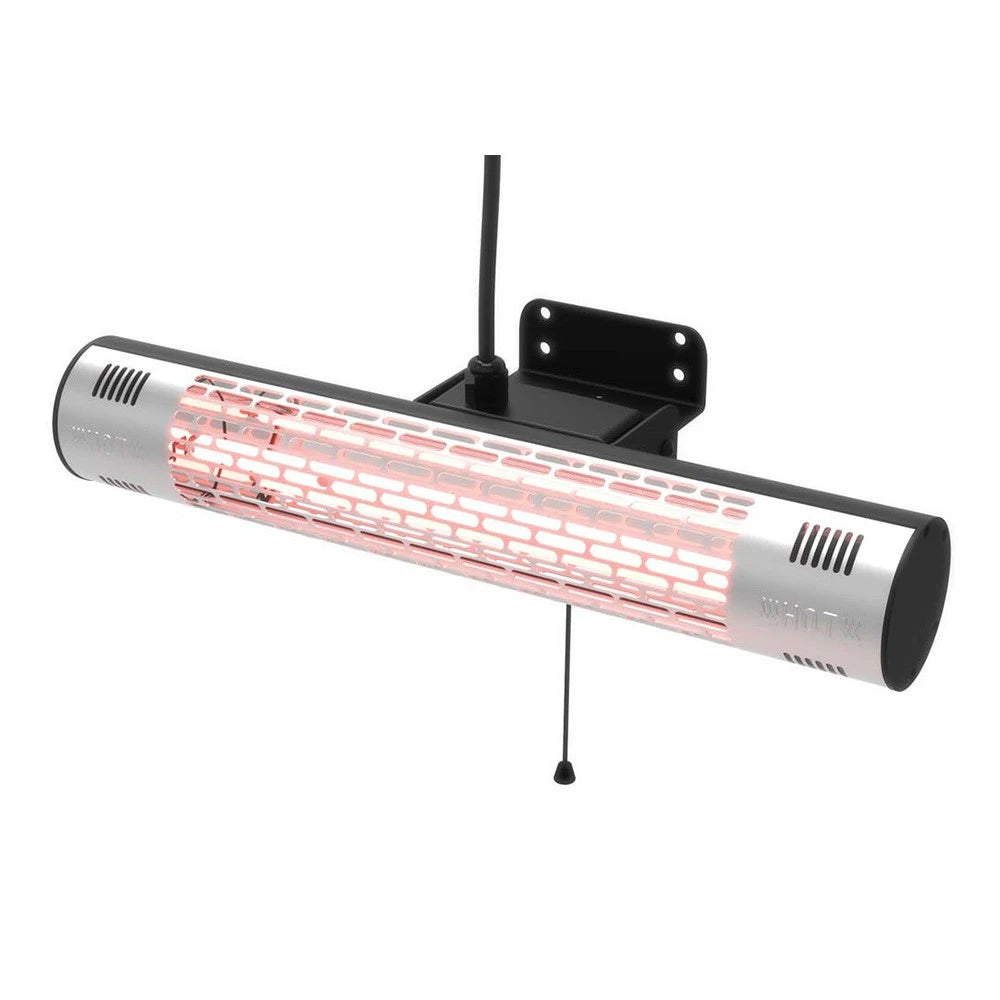 Grzejnik tarasowy ścienny 1500 W, GT, czarny