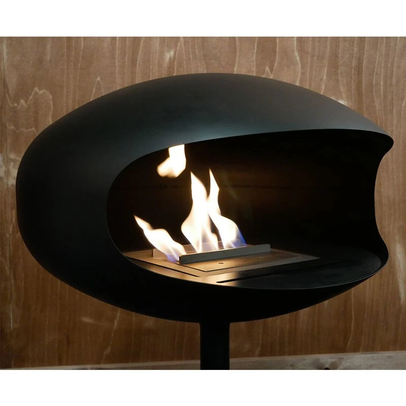 Cocoon Pedestal - czarny z czarną podstawą