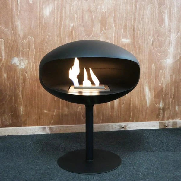 Cocoon Pedestal - czarny z czarną podstawą