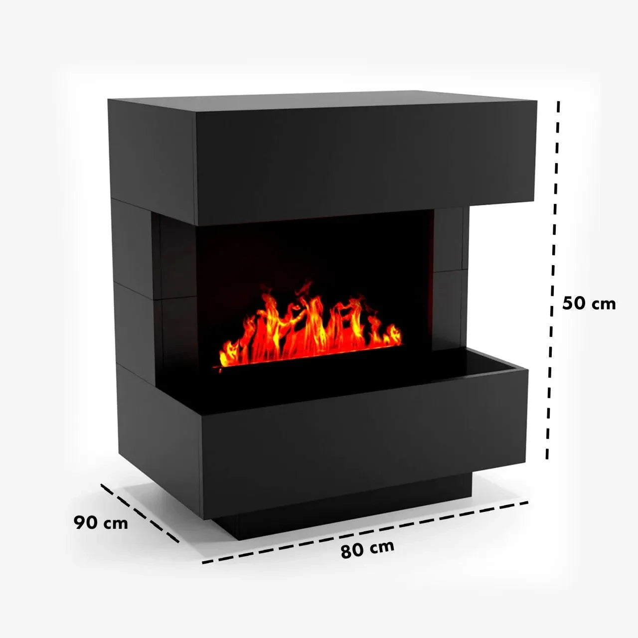 Kleist - OMC 600 Kominek parowy - Czarny