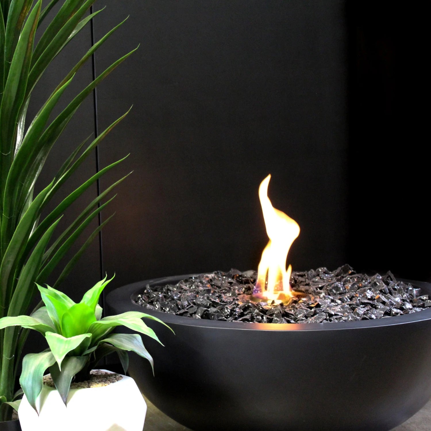 Mix 850 - Graphite Outdoor Bioethanol Fireplace