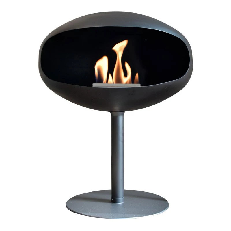 Cocoon Pedestal - czarny z czarną podstawą