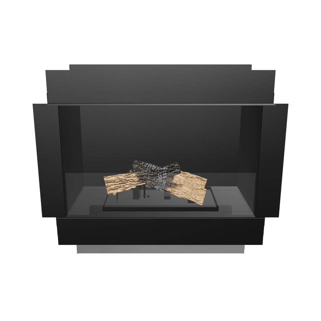 Flogs Box 800 Single-Sided - Bioethanol Fireplace