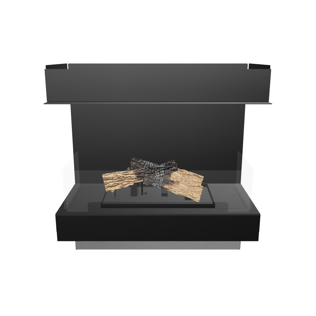 Flogs Box 800 Three-Sided - Bioethanol Fireplace