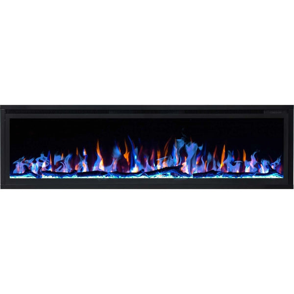 Elektryczny kominek Royal 60" (152 cm) - kominek ścienny
