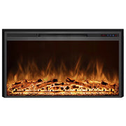 Pyrope Electric Fireplace Insert - 109 cm