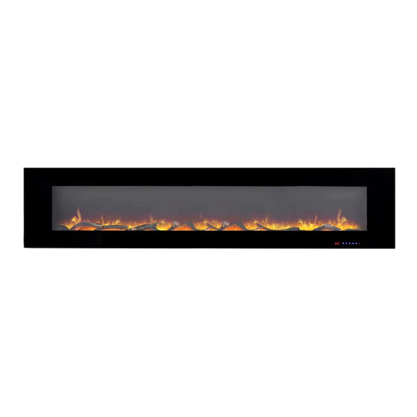 Azurite 213 cm - ścienny kominek elektryczny