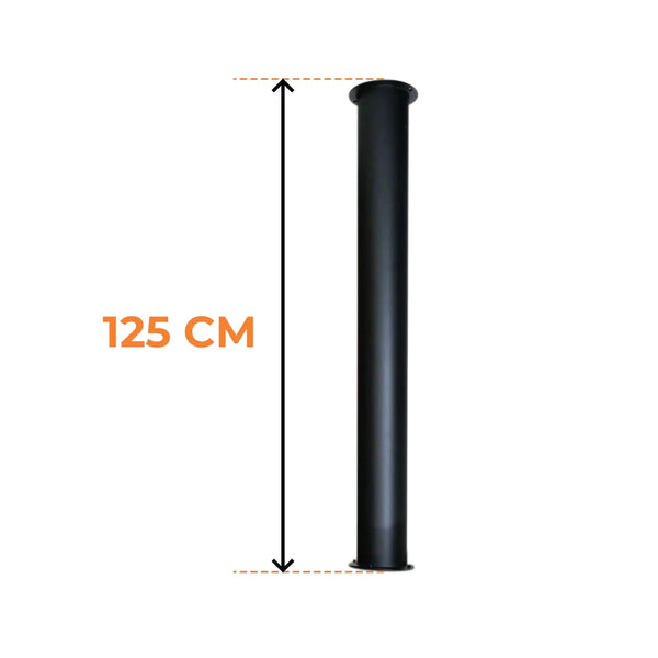 Rura Toronto 125 cm – Całkowita długość 165 cm