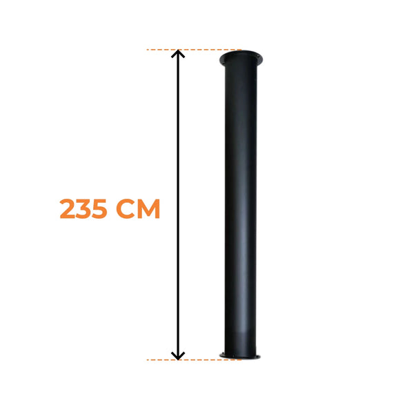 Rura Toronto 195 cm – Całkowita długość 235 cm