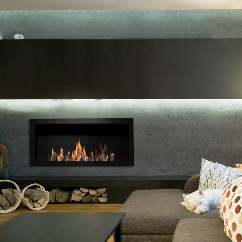 Icon Fires Slimline Firebox SFB1100 - Czarny