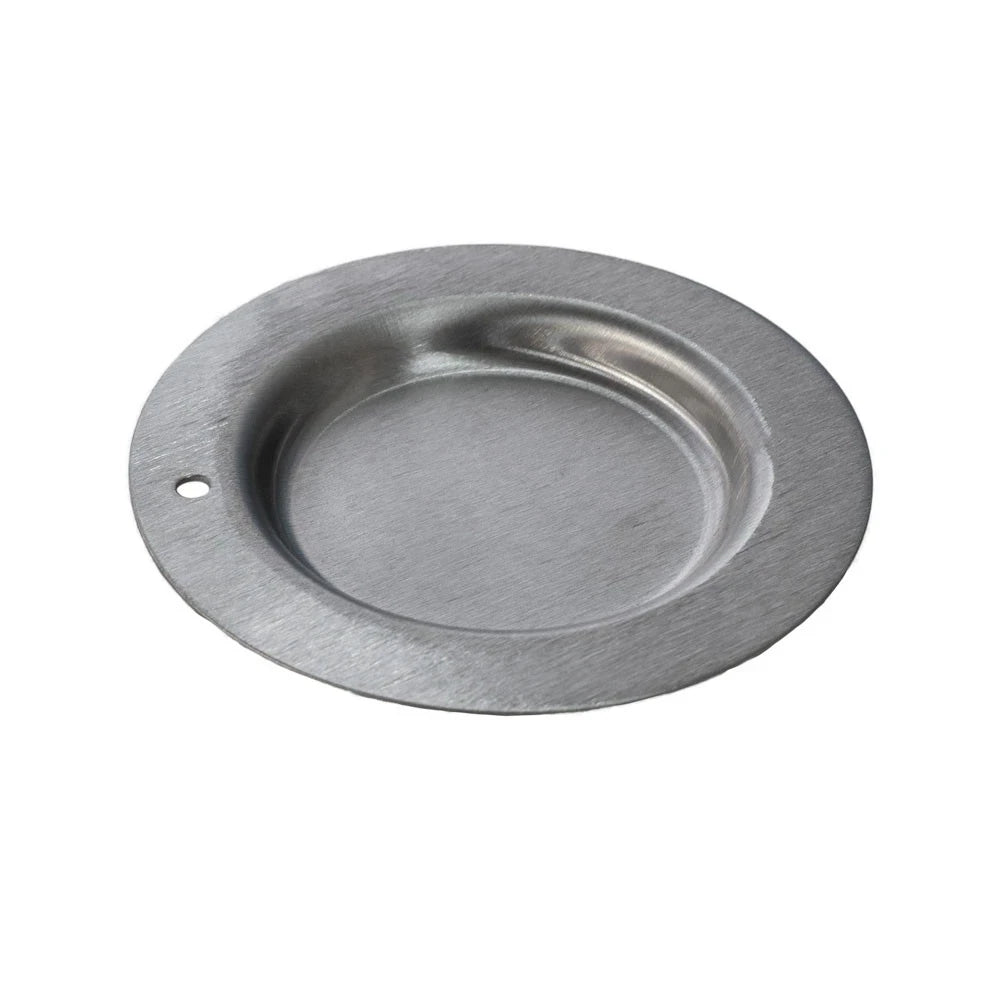 Bowl for fragrance oil for bio fireplaces in steel