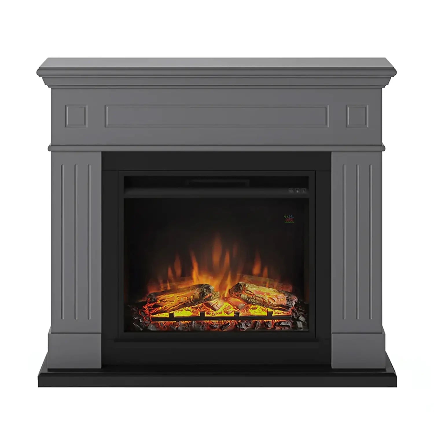 Larsen Electric Fireplace - Grey
