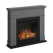 Larsen Electric Fireplace - Grey
