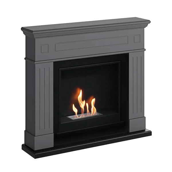 Larsen Bioethanol Fireplace - Grey