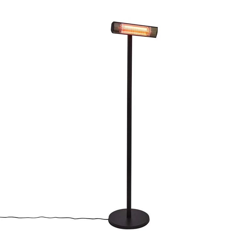 Grzejnik Tarasowy Wolnostojący 1500 W, GT, Czarny