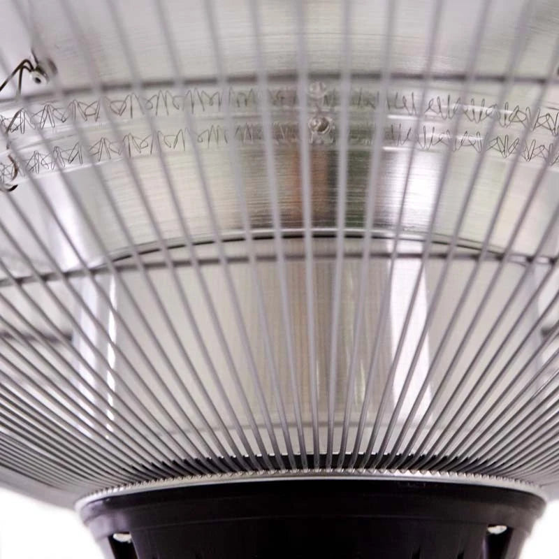 Grzejnik Stojący Teleskop 900-1200-2100 W Srebrny