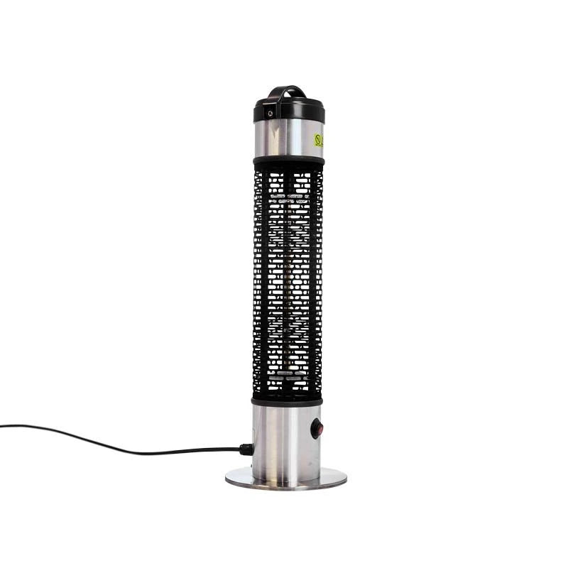 Grzejnik tarasowy podblatowy model 1200 W srebrny