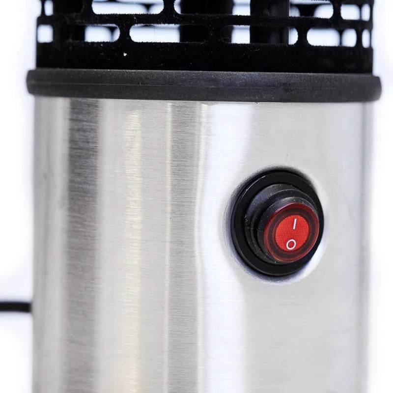 Grzejnik tarasowy podblatowy model 1200 W srebrny