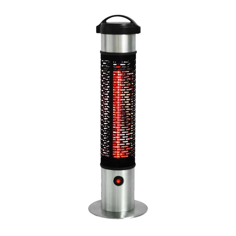 Grzejnik tarasowy podblatowy model 1200 W srebrny
