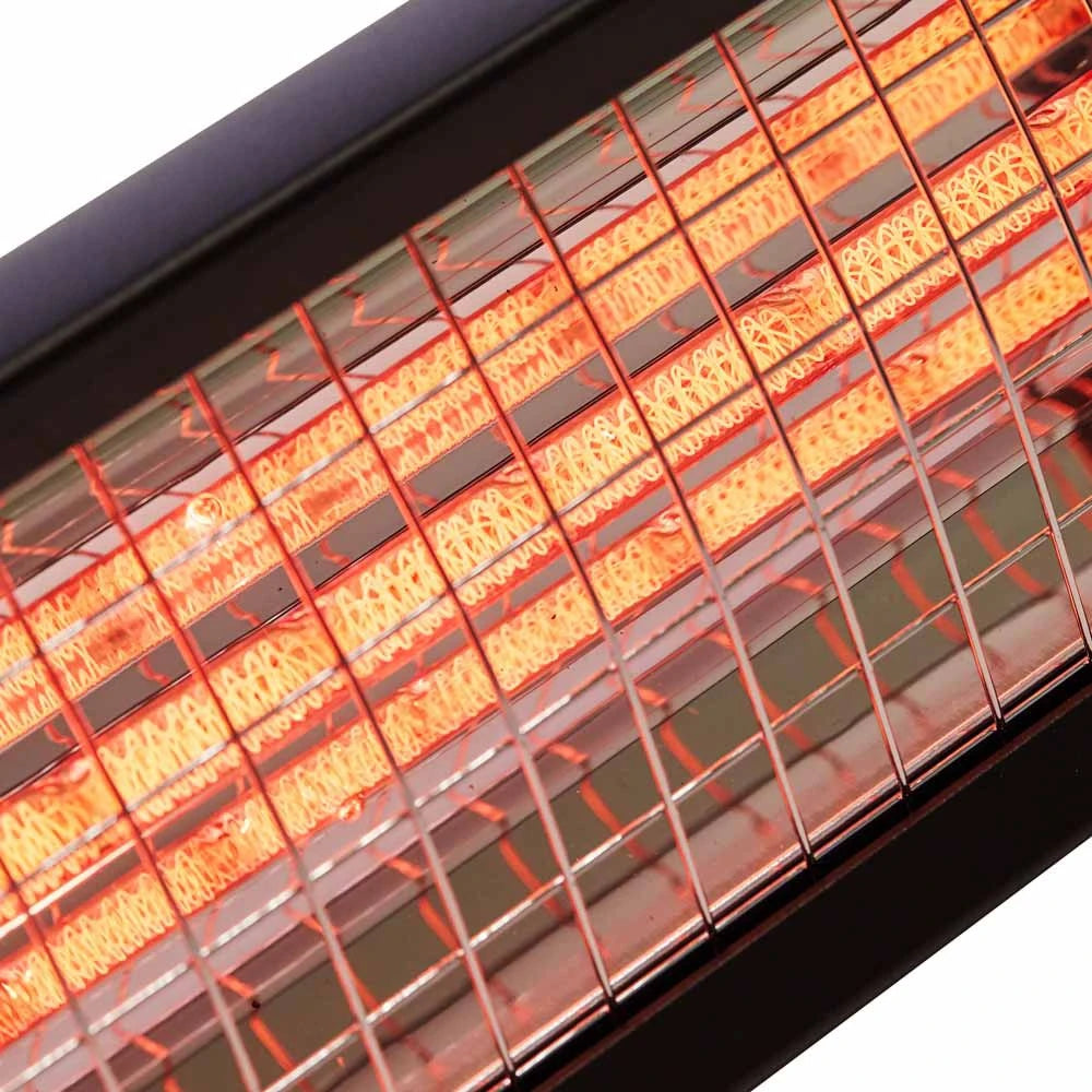 Grzejnik Patio Heat1 Eco High-line 1500W w kolorze czarnym