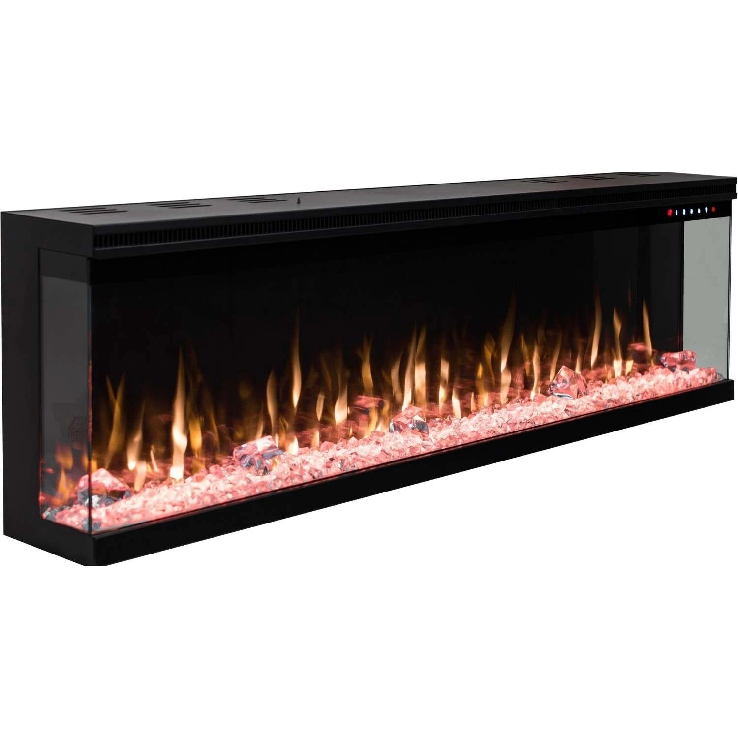 Unique 183 cm - Three-sided Electric Fireplace