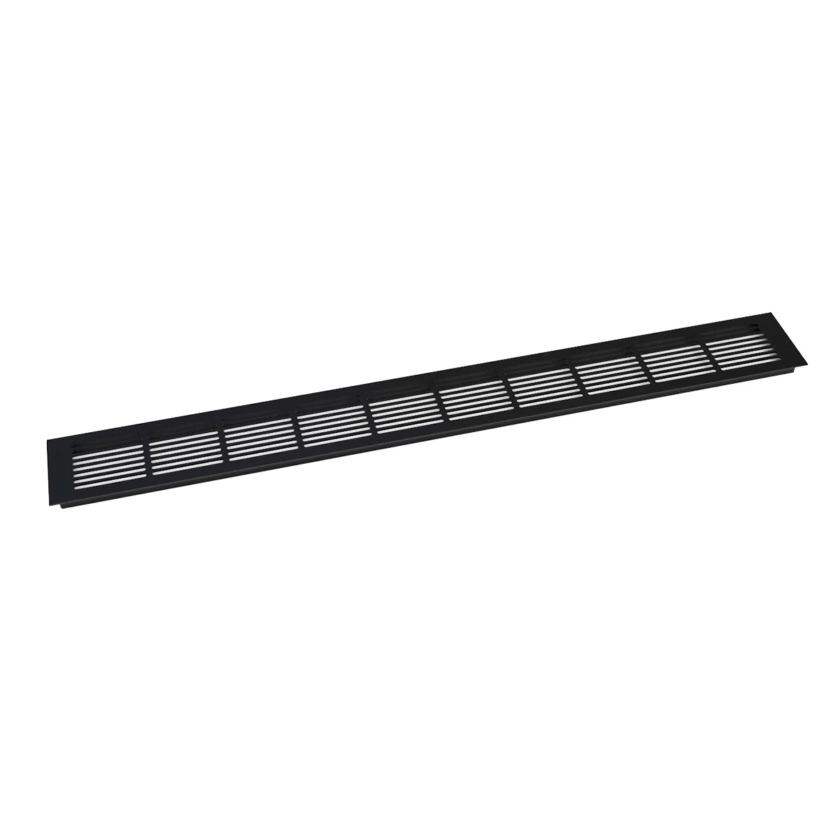 Czarna Kratka Wentylacyjna - 100x11 cm - 420 cm²