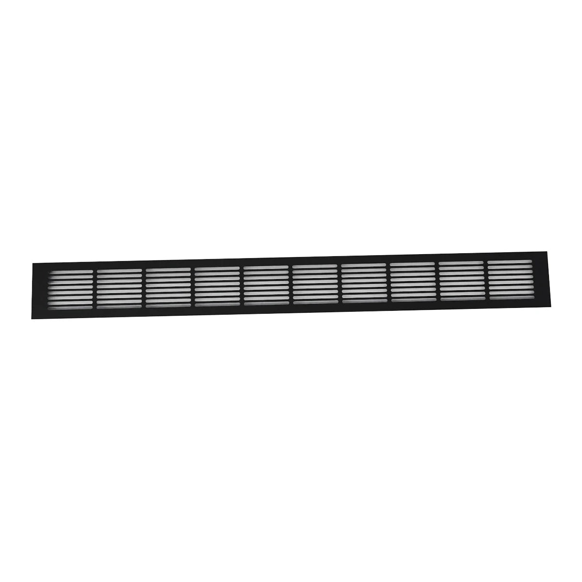 Czarna Kratka Wentylacyjna - 100x11 cm - 420 cm²