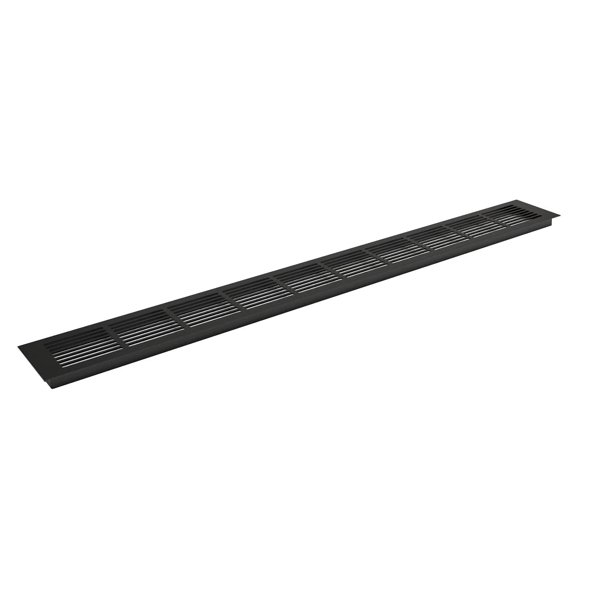 Czarna Kratka Wentylacyjna - 100x11 cm - 420 cm²