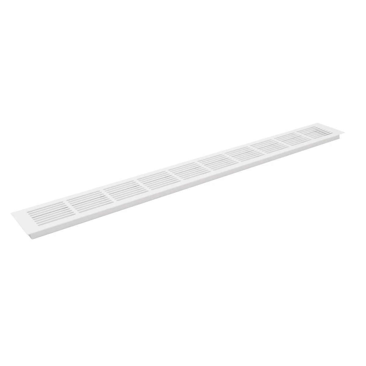 Kratka wentylacyjna biała - 100x11 cm - 420 cm²