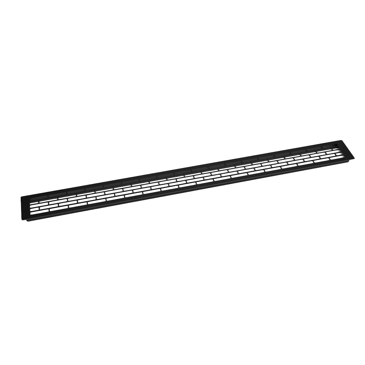 Czarna Kratka Wentylacyjna - 100x9 cm - 450 cm²