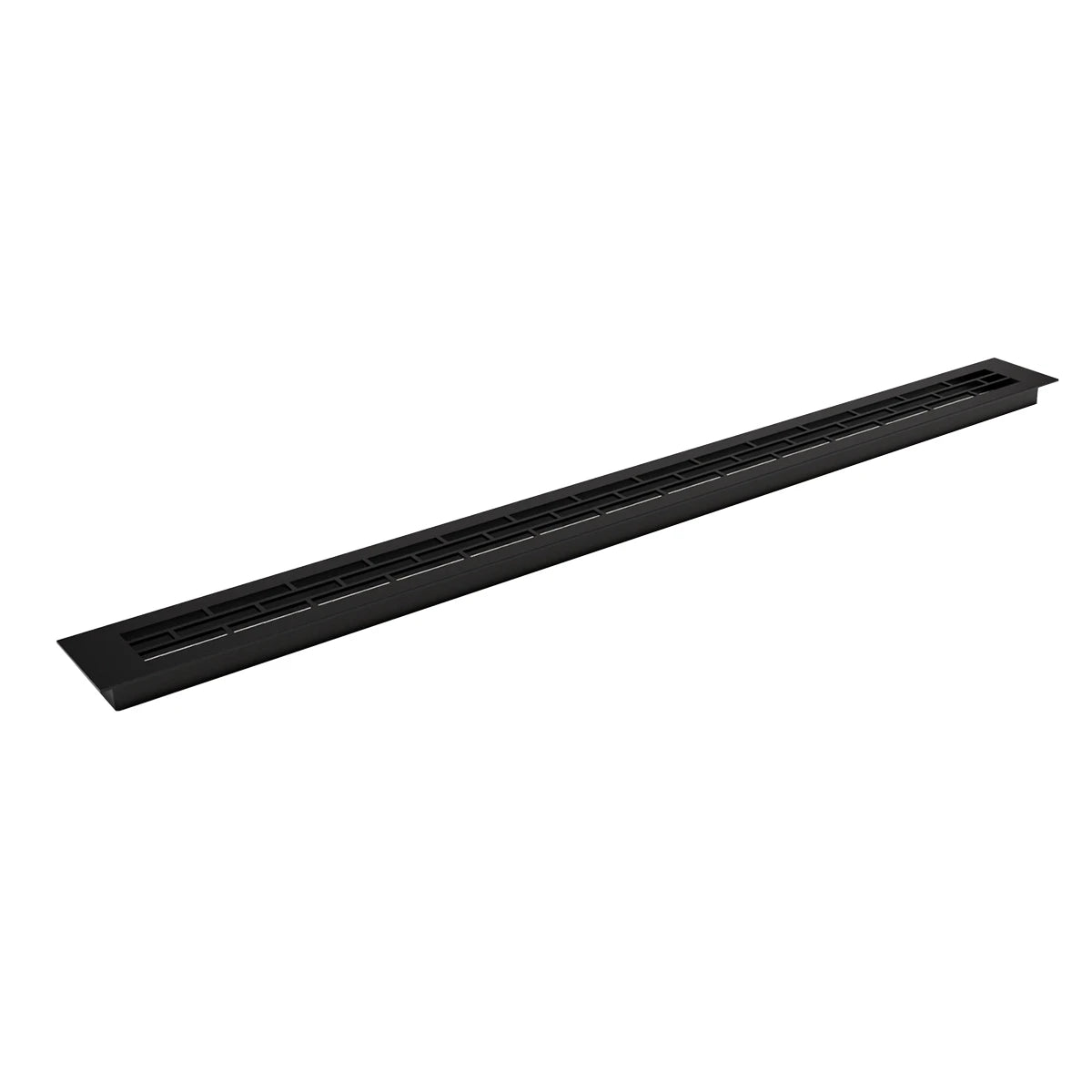 Kratka wentylacyjna czarna – 80x6,5 cm – 210 cm²