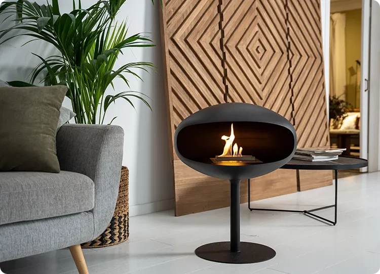 Cocoon Fires - Cocoon Pedestal - czarny z czarną podstawą