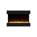 Feroza 101 cm - Wall-Mounted Electric Fireplace