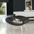 Ellipse Floor - Czarny | Bioethanol-fireplace.co.uk