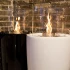 Nice Round - Czarny | Bioethanol-fireplace.co.uk