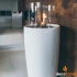 Nice Round - Biały | Bioethanol-fireplace.co.uk