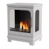 Honolulu - White Freestanding Bioethanol Stove