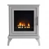 Nashville - White Freestanding Bioethanol Stove