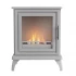 Nashville - White Freestanding Bioethanol Stove