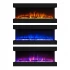 Feroza 137 cm - Wall-Mounted Electric Fireplace