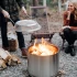 Solo Stove Bonfire Shield, zatrzymywanie iskier, stal nierdzewna