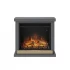 Hagen Gray Electric Fireplace