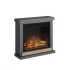 Hagen Gray Electric Fireplace